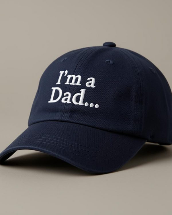 I'm a Dad… Navy Dad Hat